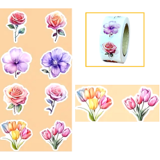 "Floral / Flower" Stickers